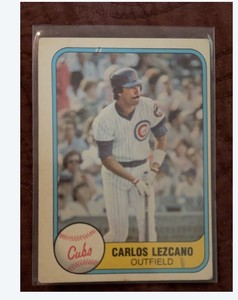 Baseball Card Carlos Lezcano