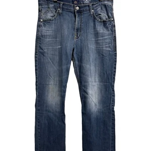 Rock & Republic Relaxed Straight Leg Jeans Herren Größe 38x32 Blau Jeans Denim " - Bild 1 von 5
