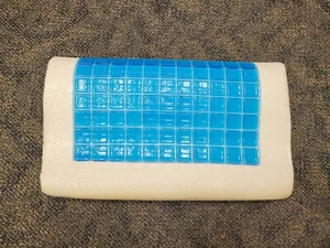 Contour Memory Foam Pillow with Cooling Gel - Picture 1 of 6