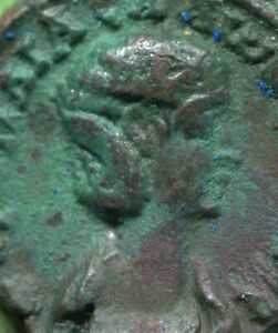 Roman Provincial Billon ar22 Tetradrachm Coin of Salonina EAGLE Alexandria Egypt