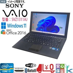 SONY VAIO SVZ1311AJ Intel Core i7 3612QM 2.10GHz RAM 8GB SSD 256GB - Picture 1 of 3