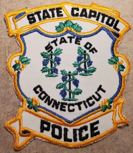 CT Connecticut State Capitol Polizei Schulteraufnäher - Bild 1 von 1