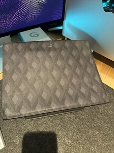 Dunhill Design Black Leather Document Pouch Bag Folio. A4/Laptop - Picture 1 of 5