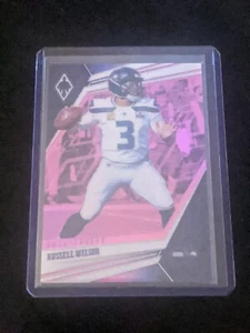 2019 Panini Phoenix Pink /199 Russell Wilson #95 SP Seattle Seahawks  - Picture 1 of 3