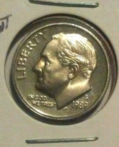 1989-S Proof Roosevelt Dime Clad Brilliant Gem - Picture 1 of 4