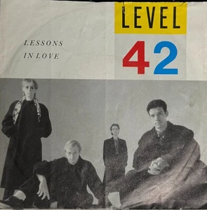 Level 42 45rpm Schallplatte mit Bildhülle, Made in Holland - Bild 1 von 4