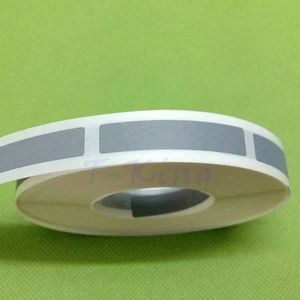 1000 pegatinas plateadas rasguños 8*40 mm recargables código tarjeta cubierta 0,31"X1,57" - Imagen 1 de 7