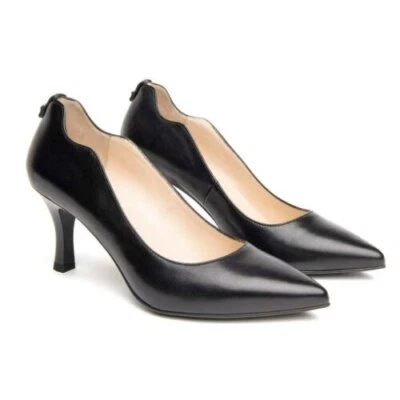 Scarpe donna Nero Giardini decoltè in pelle I013470DE nero - Immagine 1 di 4