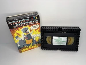 The Transformers S.O.S. SOS Dinobots Volume 3 VHS Big Box Vintage 1984 F.H.E FHE - Imagen 1 de 18