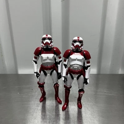 (2) Star Wars Serie Negra Imperial Shock Trooper Battlefront Exclusivo Suelto Foto 1 de 2