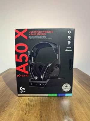 Logitech Astro A50 X Wireless Gaming Headset with Base Station - Black - Image 1 of 4