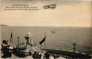 PC MONACO MONTE-CARLO - HENRI ROUGIER SUR BIPLAN VOISIN (a75798) - Bild 1 von 2