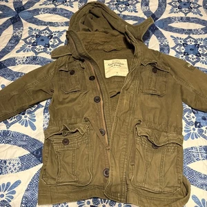 Abercrombie and Fitch Sentinel Jacke Small olivgrün Vintage (siehe Maße - Bild 1 von 13