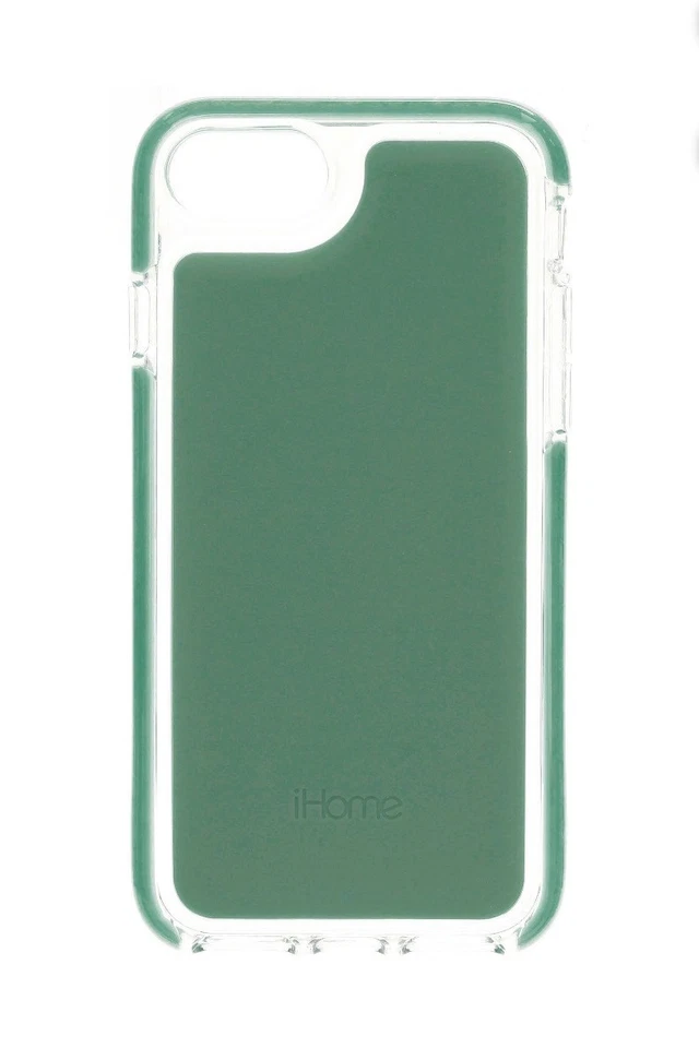 Funda de impacto de silicona iHome Velo para iPhone 6/7/8/SE verde menta Foto 1 de 4
