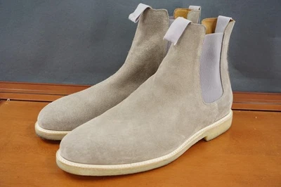 Botas Chelsea Common Projects Para Hombre 43 EUR / 10 EE. UU. Taupe Tostado Gamuza Hechas en Italia Foto 1 de 4