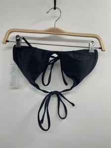 Carve Designs Bikini Top Women's Small Black Stretch Halter Neck Beachwear NWT - Picture 1 of 5