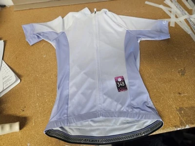 Camiseta deportiva Giro Chrono para mujer, blanca, talla pequeña, venta al por menor: $90,00 (#349) Foto 1 de 4