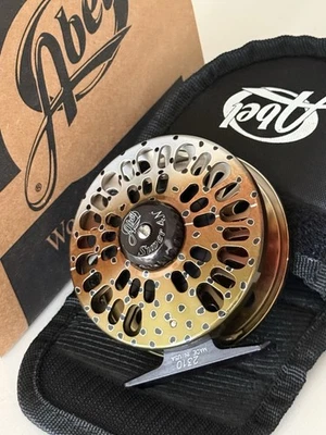 **HERMOSO**🔥~SÚPER RARO~ ¡Carrete de mosca trucha cortada abel super 4n! 🔥 Foto 1 de 4