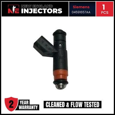 Одиночная восстановленная оригинальная топливная форсунка Siemens 04591657AA Dodge Chrysler Intrepid 2,7 л - Изображение 1 из 3