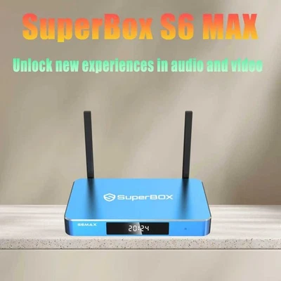 2025 New powerful SuperBox S6 MAX Is Equipped with A Mali-G31 MP2 GPU