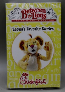 Rare Chick Fil A Promo Between The Lions Leona's Favorite Stories Cassette 2002 - Picture 1 of 4