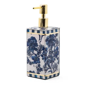 MacKENZIE CHILDS ROYAL ENGLISH GARDEN SEIFENSPENDER PUMPE NEU IN VERPACKUNG - Bild 1 von 2