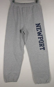Pantalones deportivos Gildan para hombre Newport mezcla pesada cintura elástica talla M gris - Imagen 1 de 6