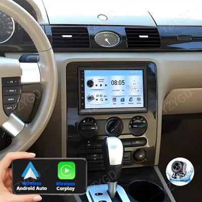 Android Car Play Car Radio Player Screen 2Din GPS For 2005-2007 Mercury Montego Foto 1 de 4