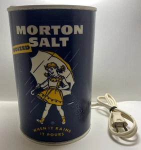 Vintage DAZEY Morton Iodized Salt Antique Electric Can Opener READ DESCRIPTION - Picture 1 of 6
