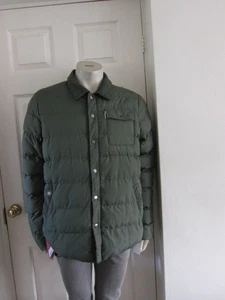 Lambretta Mens Padded Jacket with corduroy collar khaki Size XL rrp £75 - Picture 1 of 16