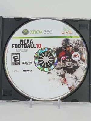 Videojuego universitario NCAA Football 10 (Microsoft Xbox 360, 2009) probado funcionando Foto 1 de 2