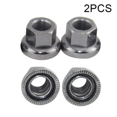 M10 Dado Vite Pista Rondella Asse Bicicletta Chiusura for Bullone Alta Qualità - Image 1 of 4