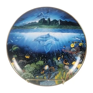 The Danbury Mint Collector Plate Underwater Paradise Discovery Of Anahola W2476 - Picture 1 of 9