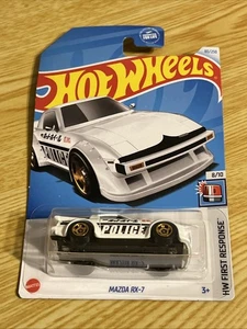 Hot Wheels Mazda RX-7 80/250 weiß - Bild 1 von 2
