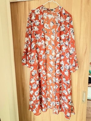 Patrón floral fino haori Foto 1 de 4