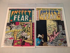 Insect Fear #2,3 Underground Comix primera impresión 1971 buen estado ¡Ver fotos! - Imagen 1 de 1