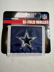 Brand New Vintage Dallas Cowboys NFL Nylon Printed Bi Fold Wallet - Picture 1 of 2