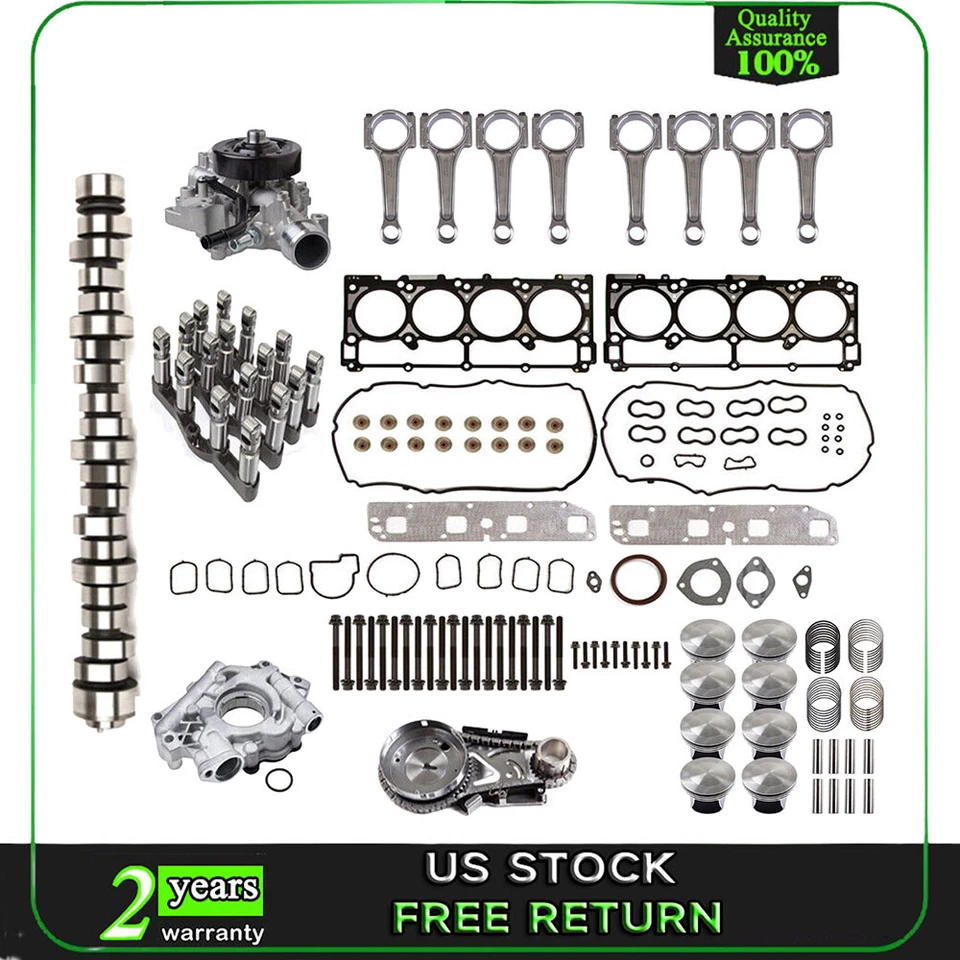 NON MDS Cam Lifters Timing Chain Pumps Kit for 03-08 Dodge Ram 1500 5.7L V8 Hemi - Изображение 1 из 4