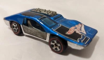 Asiento vintage Mattel Hot Wheels Redline azul "Side Kick" deslizable 1970 Foto 1 de 4