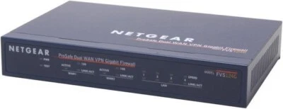 NETGEAR ProSafe Dual WAN VPN Gigabit Firewall FVS124G - Image 1 of 3