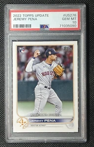 Jeremy Peña 2022 Topps Actualización Debut Novato #US276 RC PSA 10 - Imagen 1 de 2