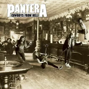 PANTERA Cowboys From Hell BANNER HUGE 8x8 Ft Fabric Poster Tapestry Flag art - Picture 1 of 2
