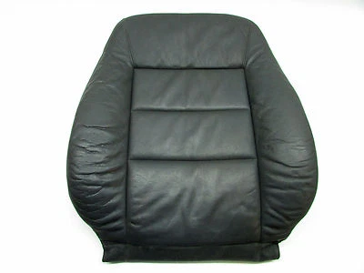 2001 AUDI A6 SEAT UPPER CUSHION FRONT RIGHT BLACK LEATHER OEM 00 01 02 03 04 - Image 1 of 4
