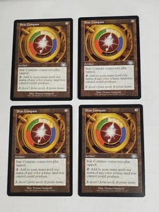 MTG Playset 4x Star Compass (Planeshift/Artifact/U) - BGM - Picture 1 of 2