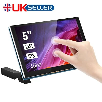 5 inch Raspberry Pi Touchscreen Monitor  800×400 IPS Display Screen Plug&Play - Image 1 of 4