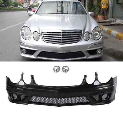 Front Bumper Body Kit  W/O PDC Fit For Benz W211 E-Class 2007-2009 Foto 1 de 4