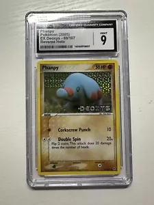 Pokemon EX Deoxys Phanpy Reverse Stamped Holo 69/107 CGC 9 Mint - Picture 1 of 2