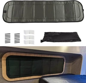 RV / Van Bunk Window Cover 36" x10" Insulated Blackout Cover Sunshade - Picture 1 of 10