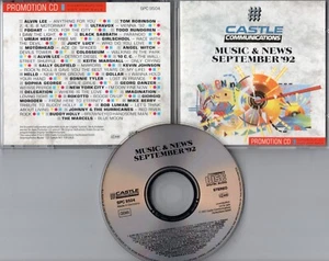 Castle Promo-CD September '92 Georg Danzer BLACK SABBATH Motörhead BONNIE TYLER - Picture 1 of 1