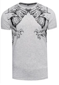 Rusty Neal Herren Rundhals T-Shirt Grau  R-15275 - Bild 1 von 2